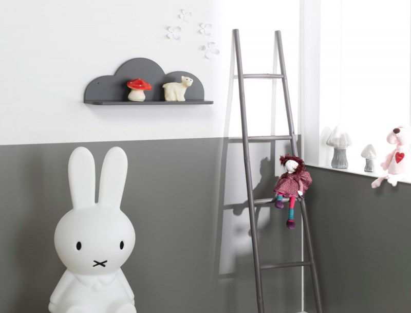 Anthracite Cloud Shelf