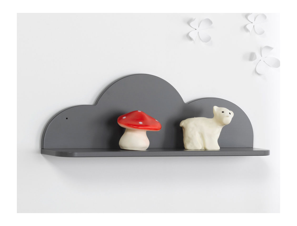 Anthracite Cloud Shelf