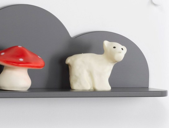 Anthracite Cloud Shelf
