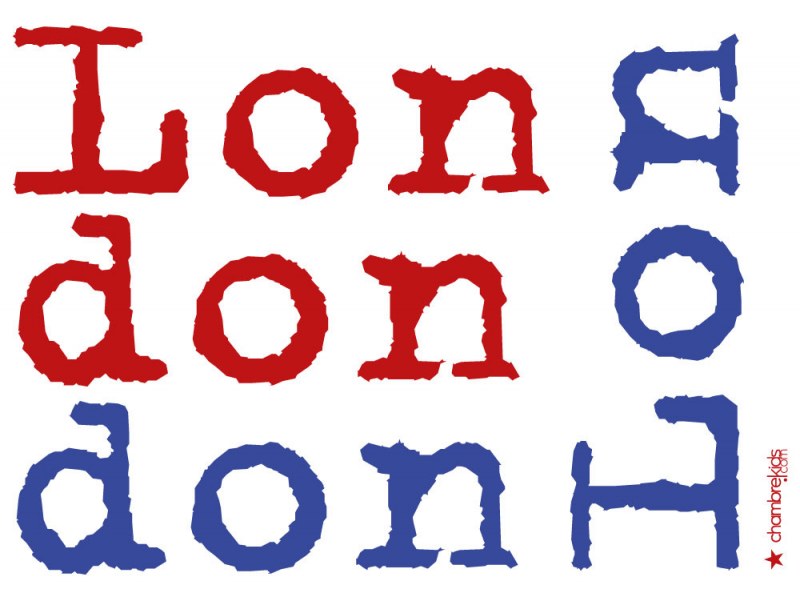 Stickers - London 3 Sheets Stickers