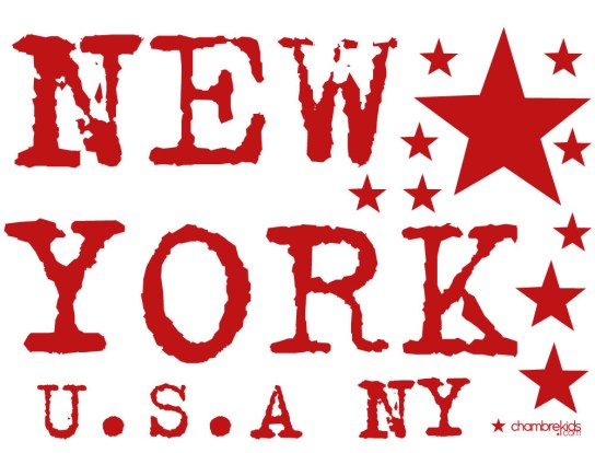 Pegatinas - Pegatinas Nueva York 3 láminas