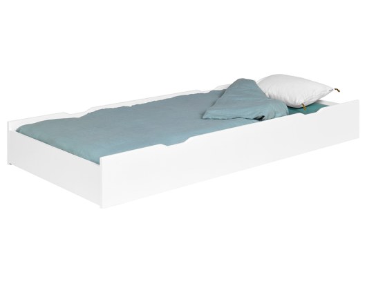Tiroir du lit enfant Opale Blanc 90x200