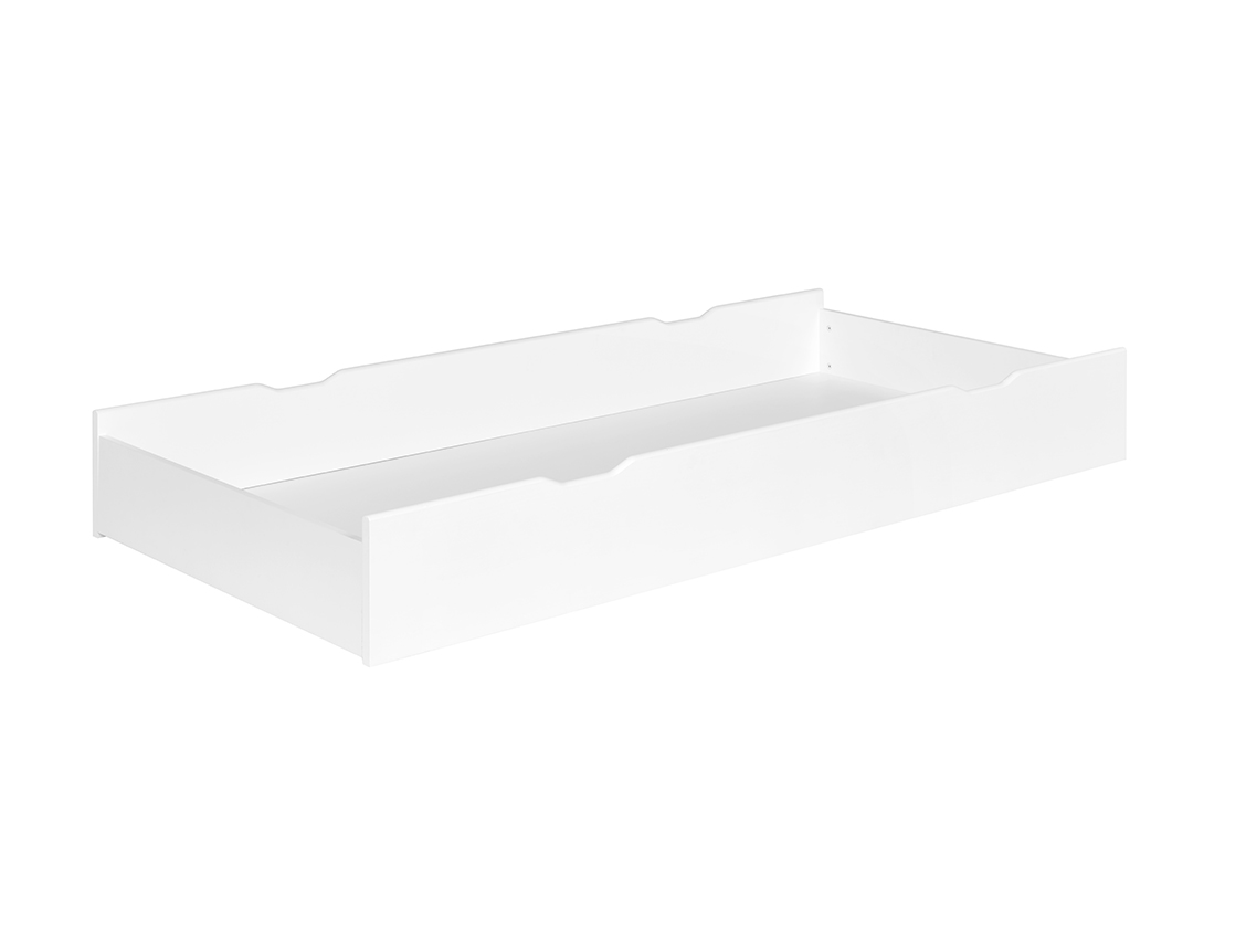 Cassetto del letto per bambini Opale Bianco 90x200