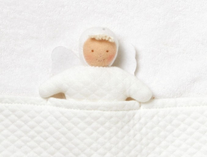 Inicio - Babero Ángel Blanco 20CM