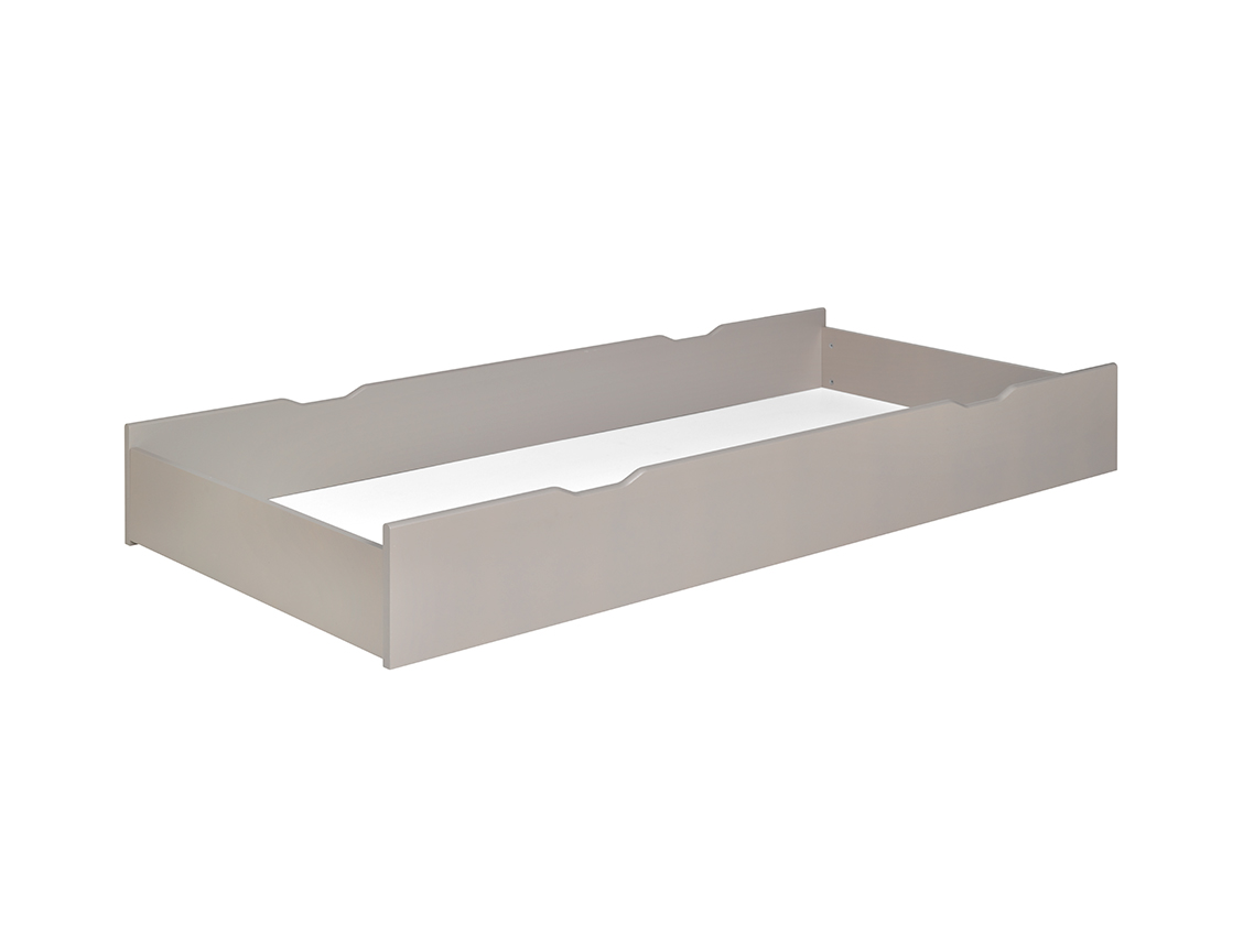 Opale Linen children's bed drawer 90x200