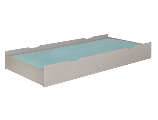 Opale Linen children's bed drawer 90x200