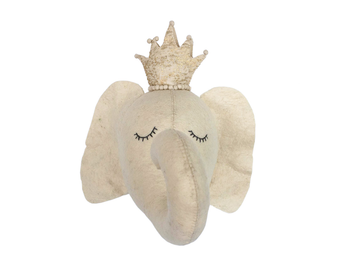 Trophée éléphant