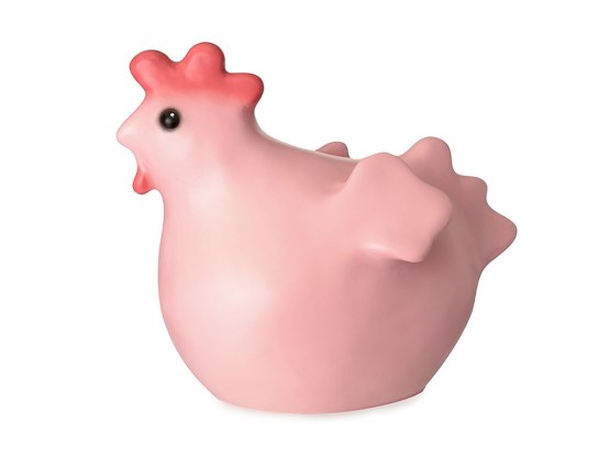 Pink Chicken night light lamp