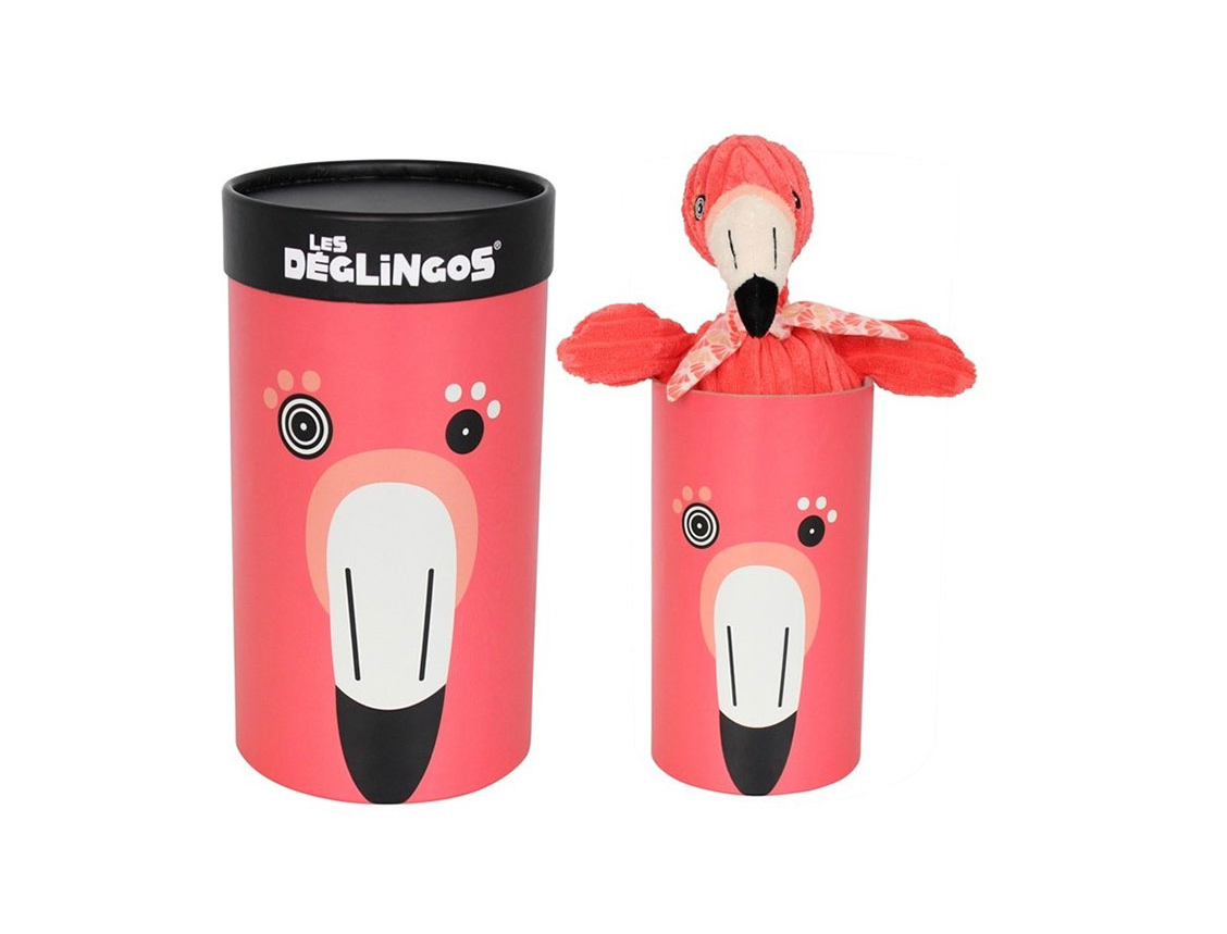 Peluche Fenicottero Rosa Flamingos 33cm