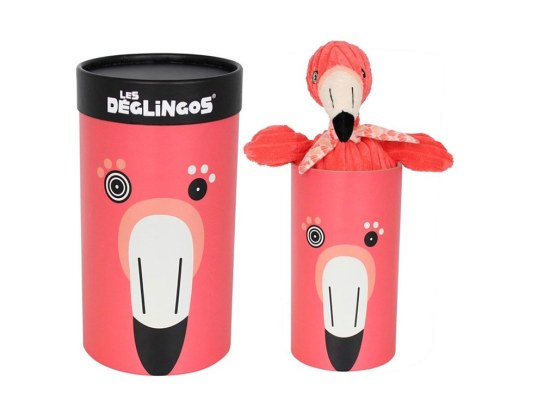 33cm Pink Flamingo Flamingos Comfort Blanket