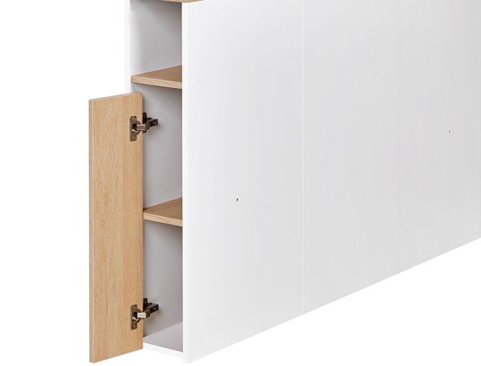 Hoofdeinde tweepersoonsbed + verhoging 160x200 cm Nomade