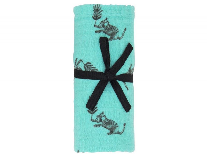 Grote Doek Bianca Groene Tijger 110x110