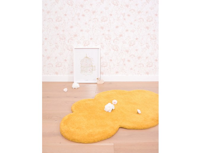 Tapis Nuage Moutarde