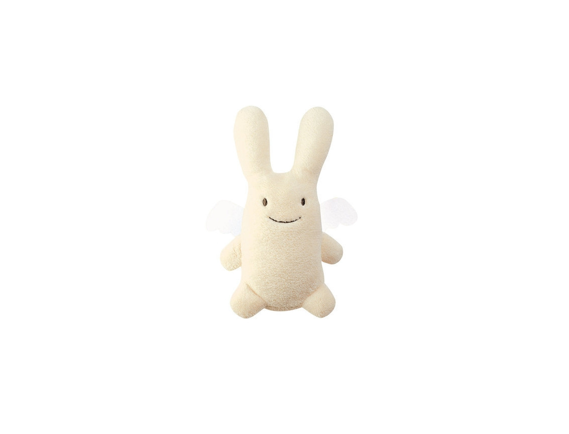 Jeux et jouets - Hochet Ange Lapin Ivoire 12 cm