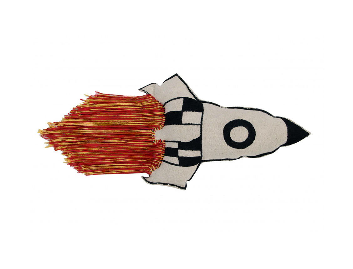 Kinderkissen Rakete
