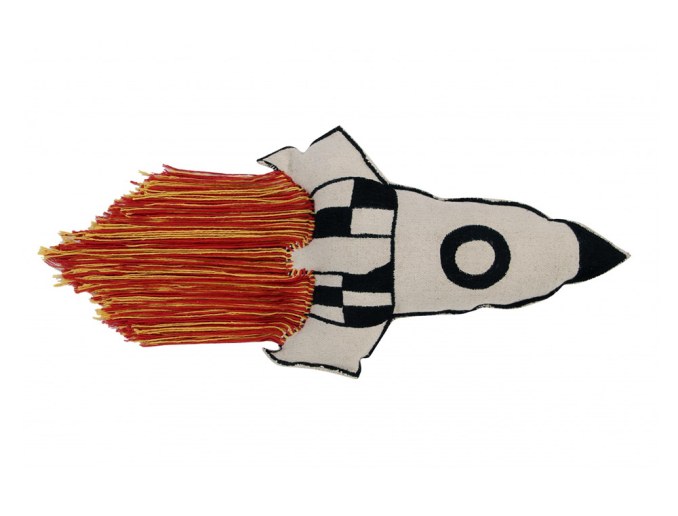 Cojín infantil Cohete