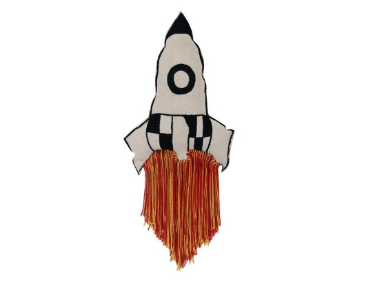 Kinderkissen Rakete