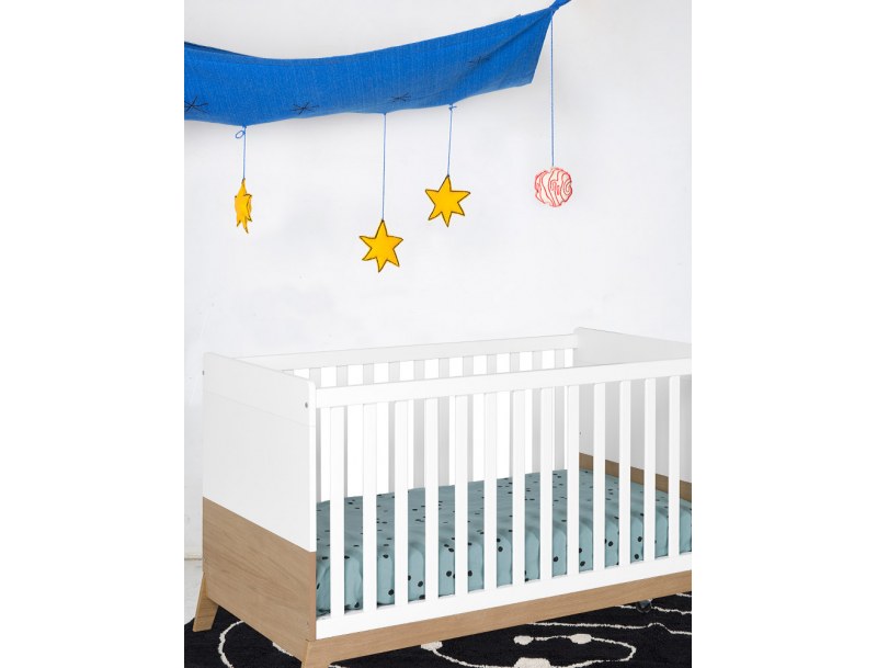 Dosel de cama estrellado