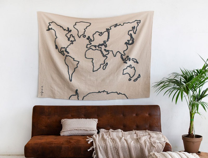 Kinderbehang Mural Atlas