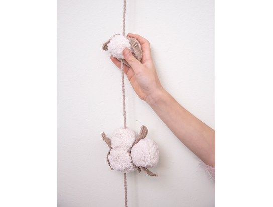 Cotton Flowers Decorative Garland