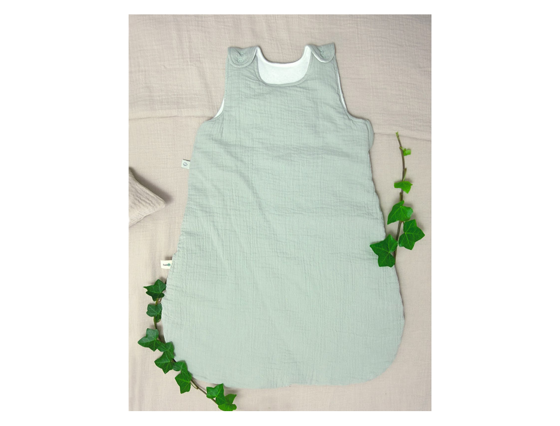 Baby-slaapzak winter 0-6 maanden Aqua Groen