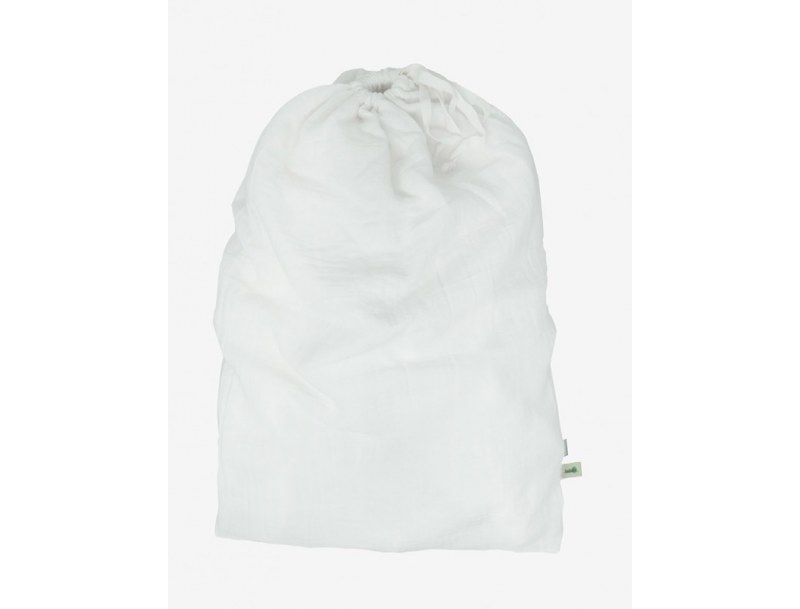 White winter baby sleeping bag 6 to 18 months