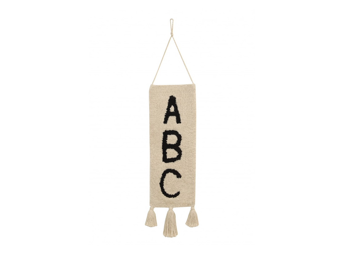 ABC wall tapestry