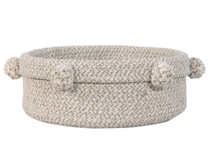 Beige opbergmand