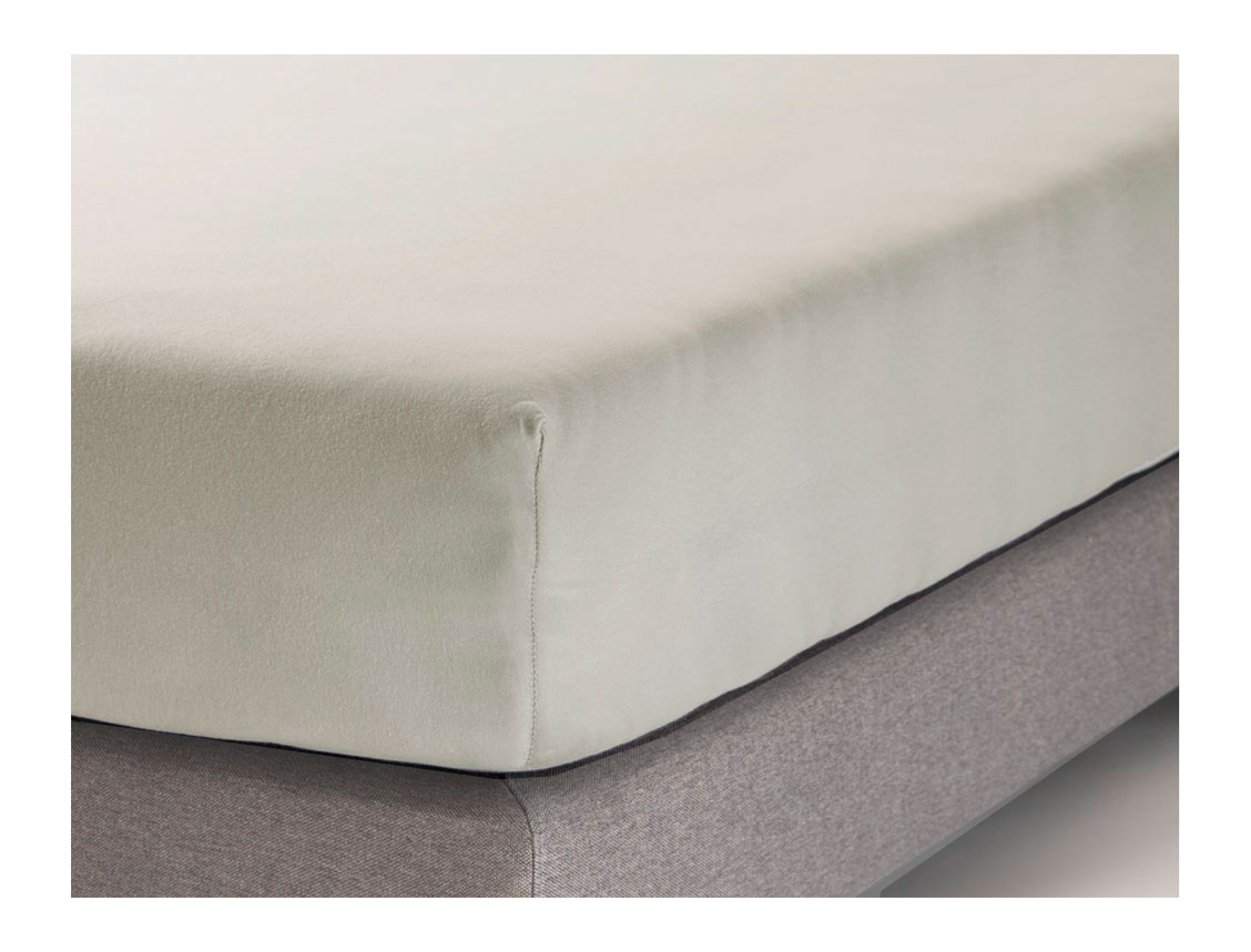 Hoeslaken 160x200 cm Naturel Jersey Biologisch Katoen Hoeslaken 160x200 cm Naturel Jersey Biologisch Katoen