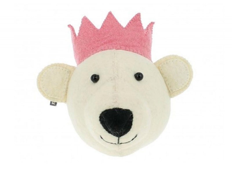 Mini Bear Trophy White