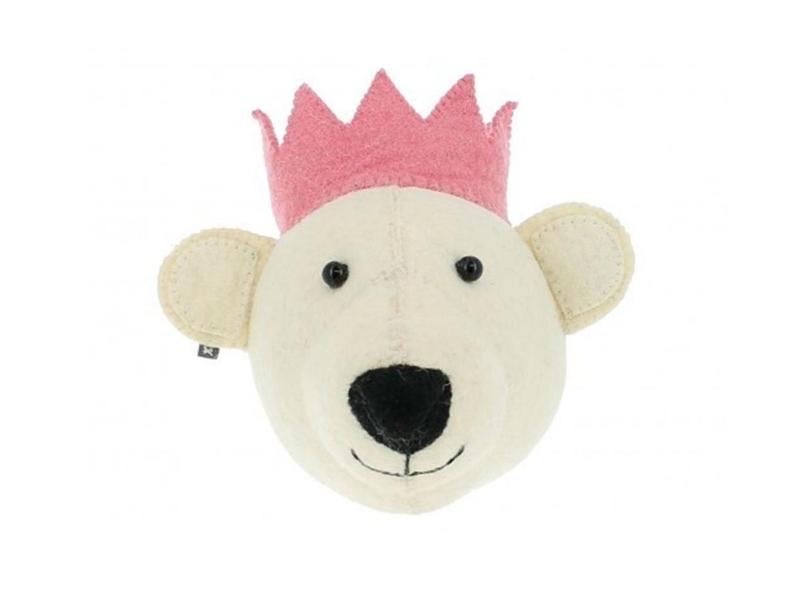 Mini Bear Trophy White