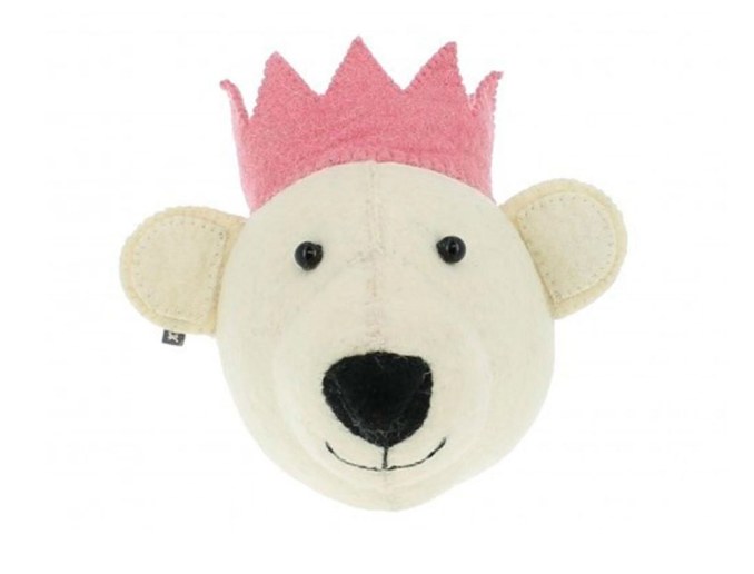 Mini Trophäe Weißer Bär