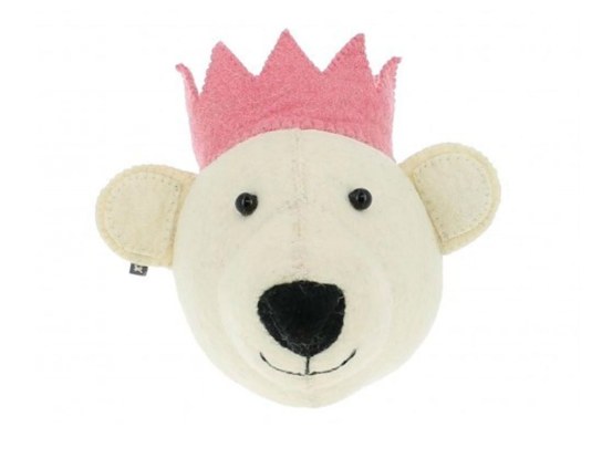 Mini Bear Trophy White