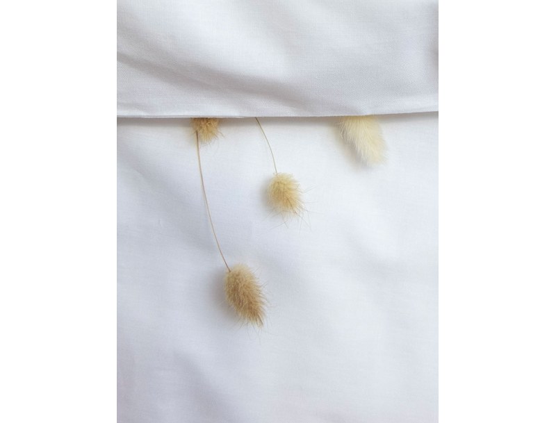 Funda de almohada 50x70 cm Blanco Algodón Orgánico