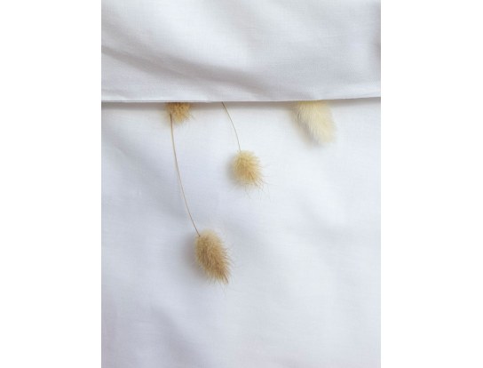 Funda de almohada 50x70 cm Blanco Algodón Orgánico