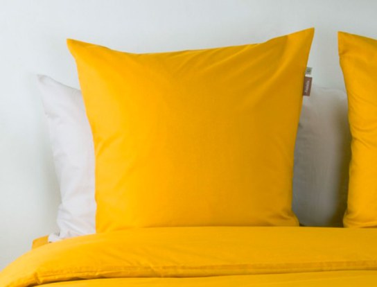 Funda de almohada 60x60 Miel algodón orgánico