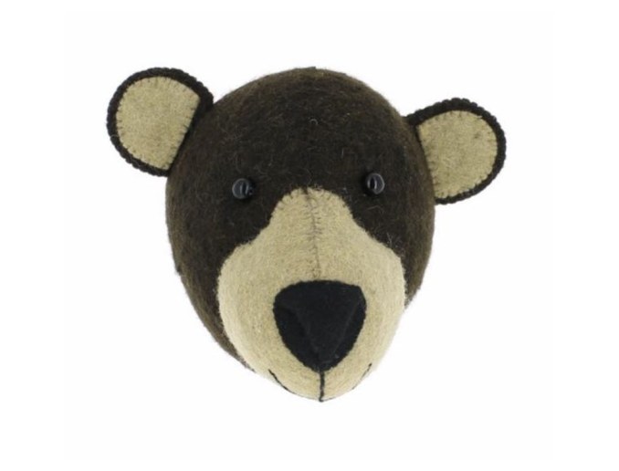 Mini-Trophäe Braunbär