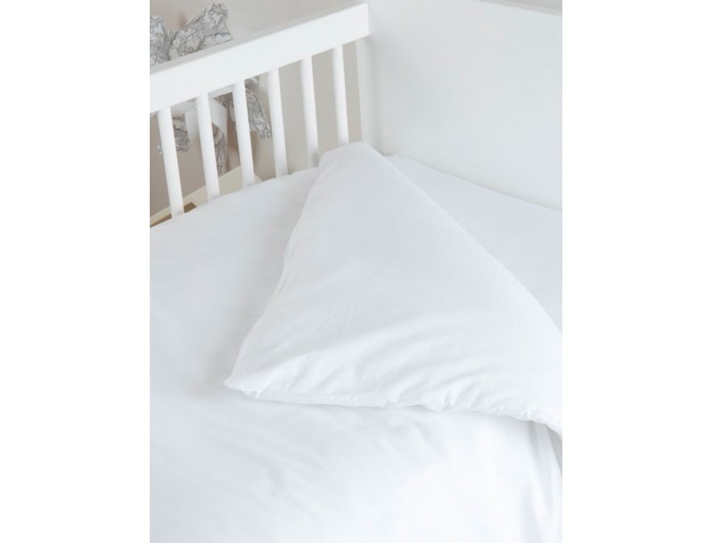 Bettbezug für Babybett 70x140 Weiß