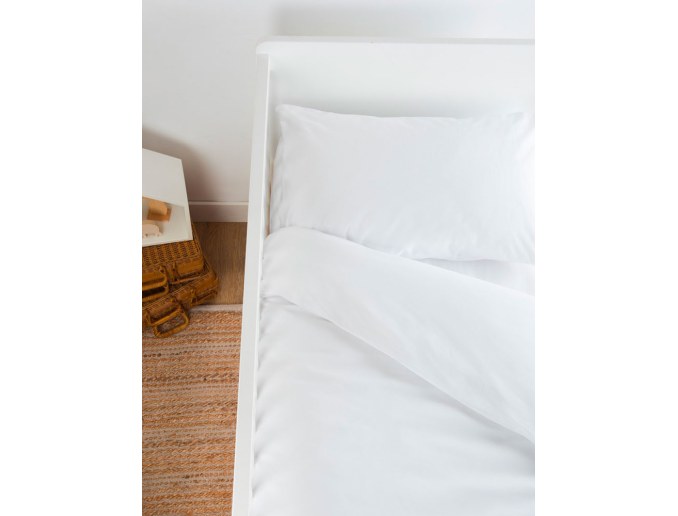 Set lenzuola per culla 70x140 Bianco