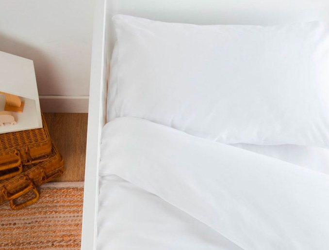 Juego de cama para bebé 70x140 Blanco