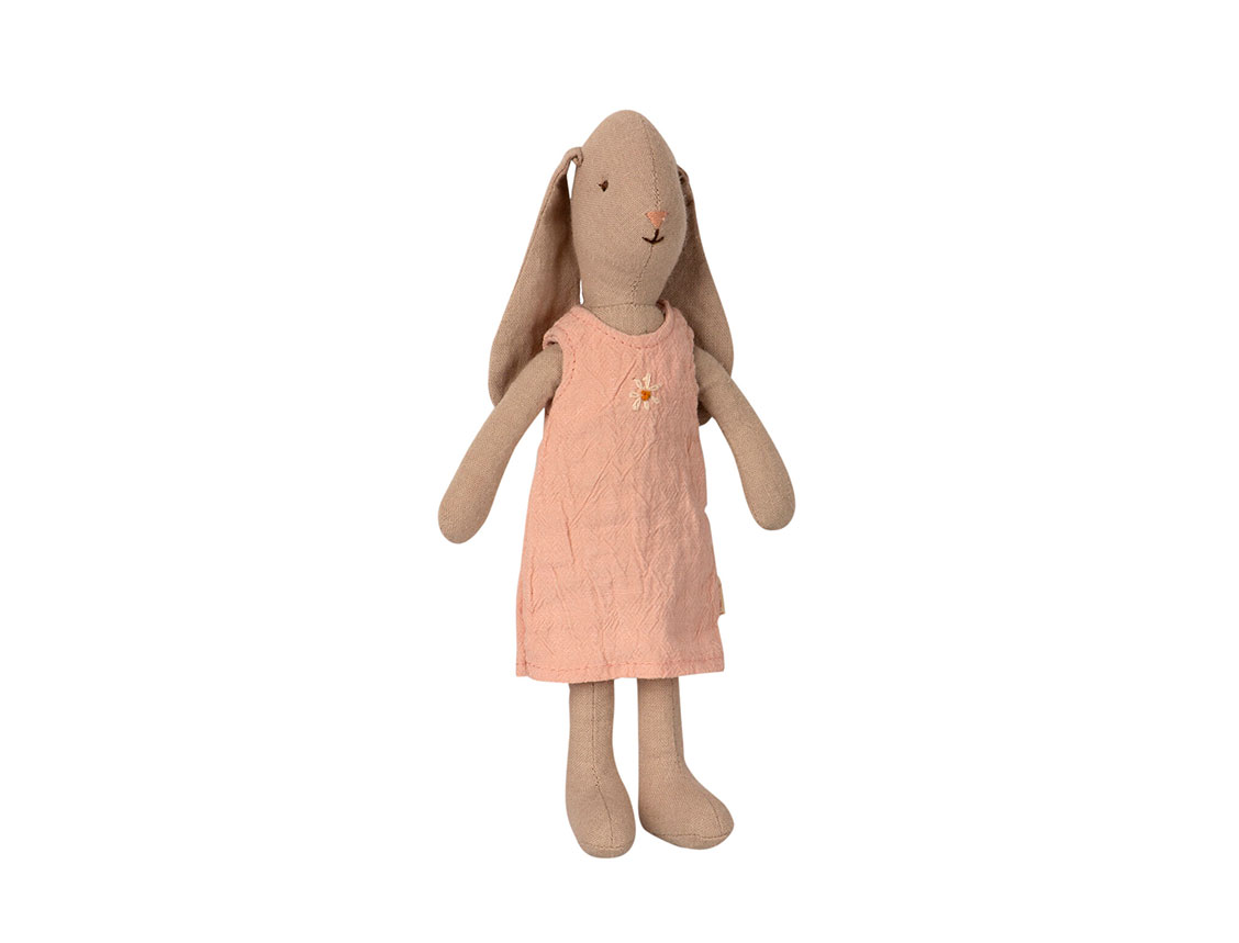 Bunnies Lapin robe rose - taille 1