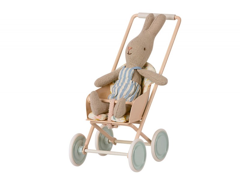 Poussette Rose Micro - Lapin non compris