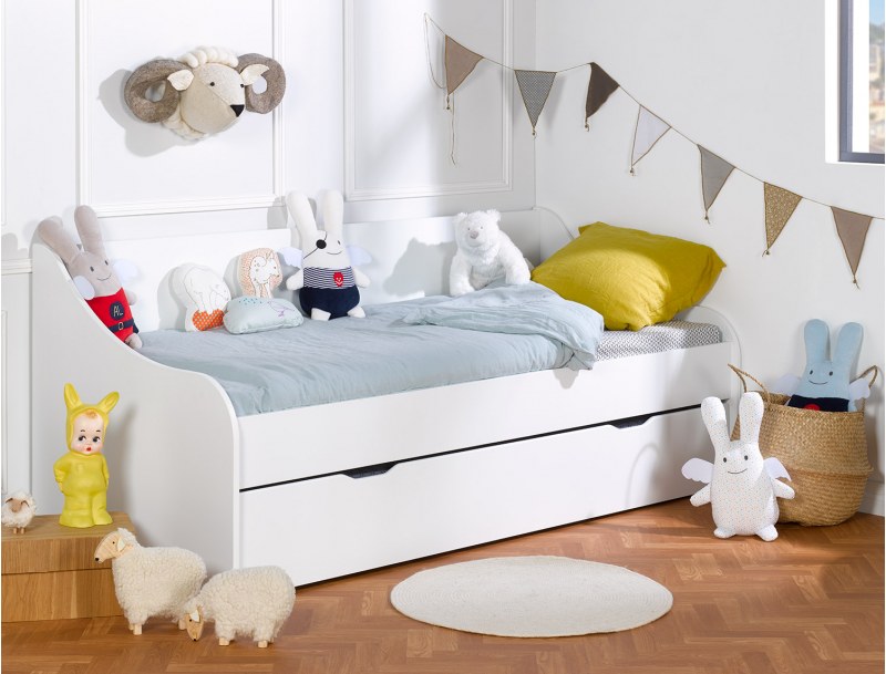 Letto estraibile con letto a scomparsa per bambini