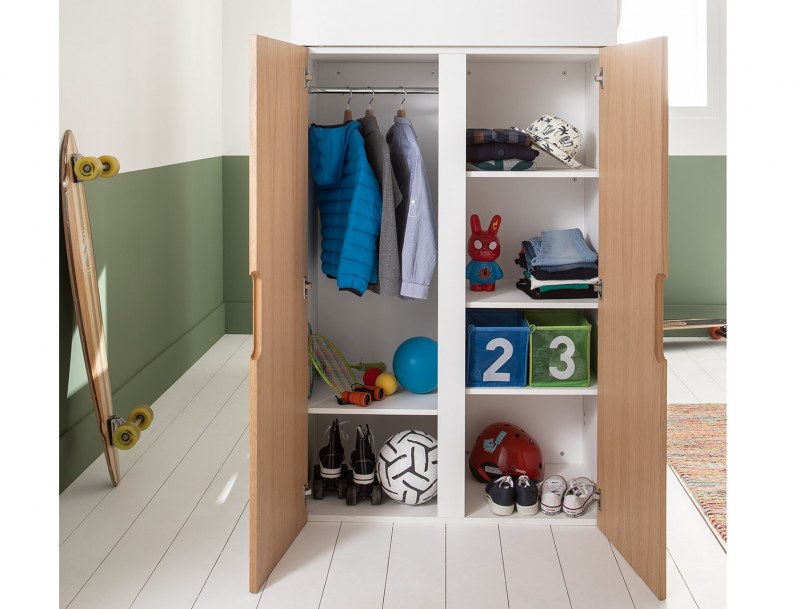 Opus wood storage wardrobe