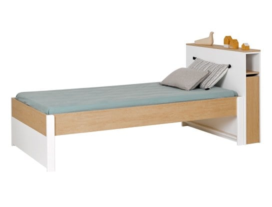 Kinderbett 90x200 mit Kopfteil Made in France