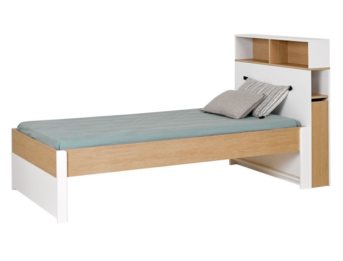 Kinderbett 90x200 mit Nomade-Kopfteil