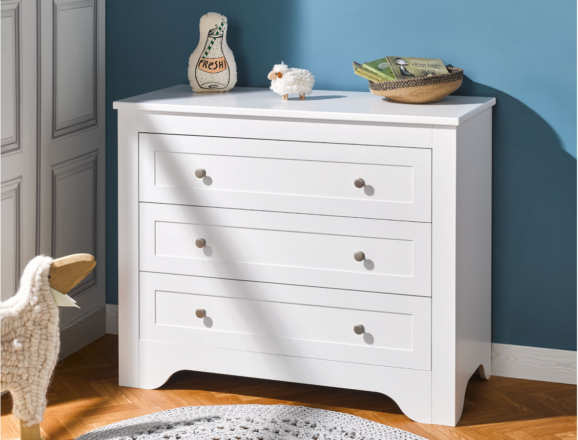 Witte Occitane kinderkast