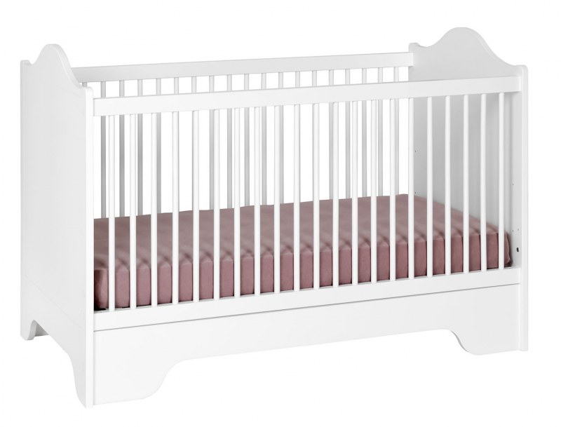 Mitwachsendes Babybett Occitane weiß