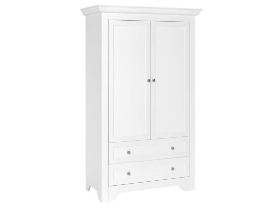 Baby wardrobe - Occitane wardrobe 2 doors - White
