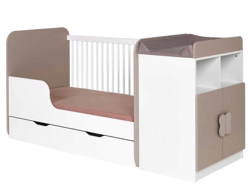 Umbaubares Babybett